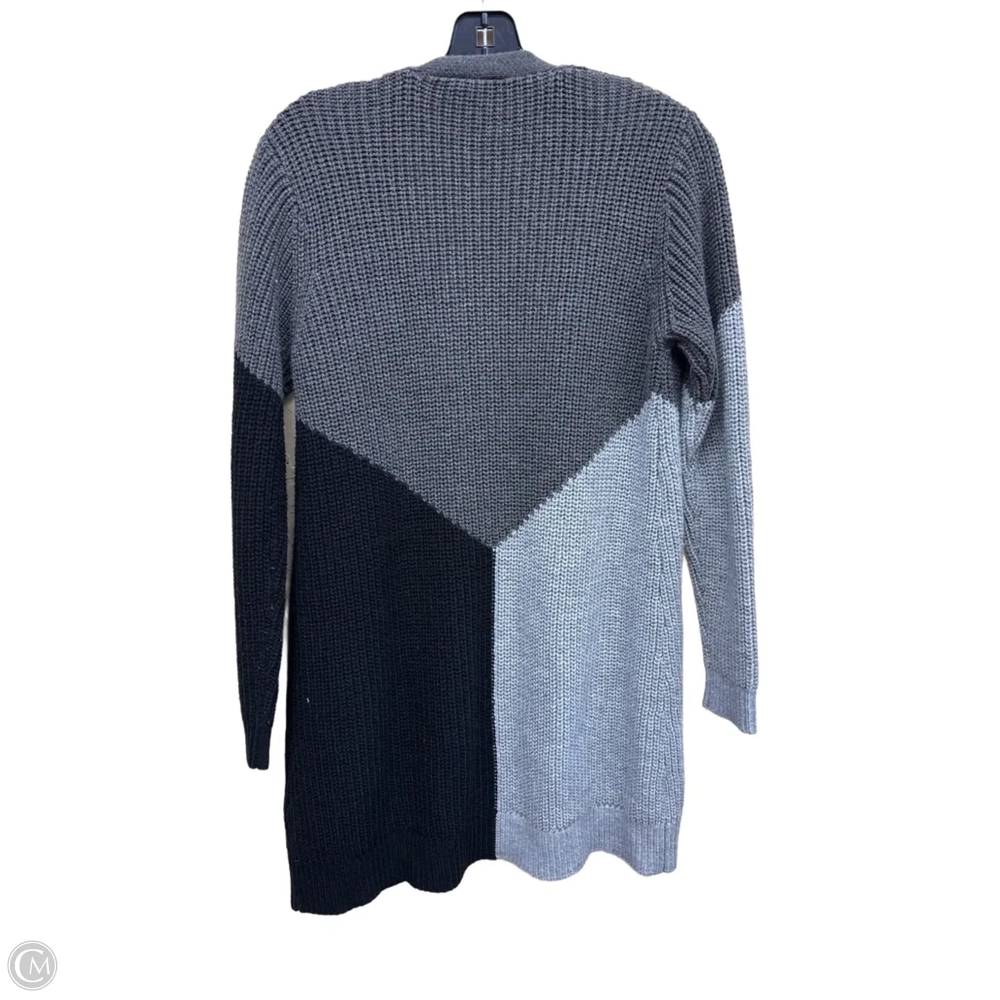 Sweater By Fortune & Ivy In Black & Grey, Size: S
