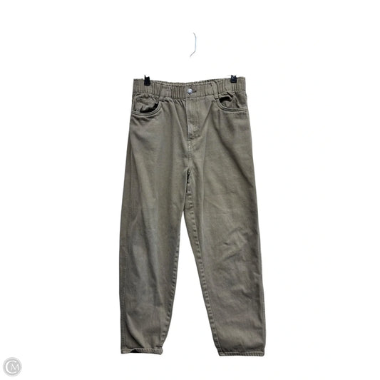 Jeans Straight By H&m In Brown, Size: 8