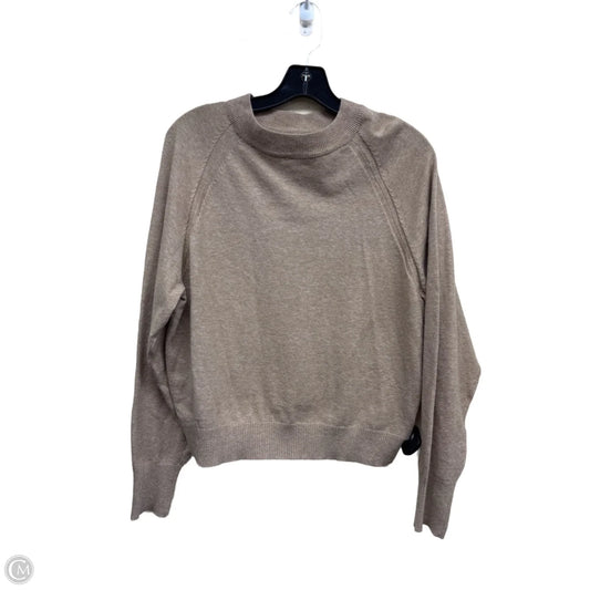 Top Long Sleeve By A New Day In Brown, Size: Xs