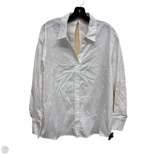 Top Long Sleeve By Hyfve In White, Size: M