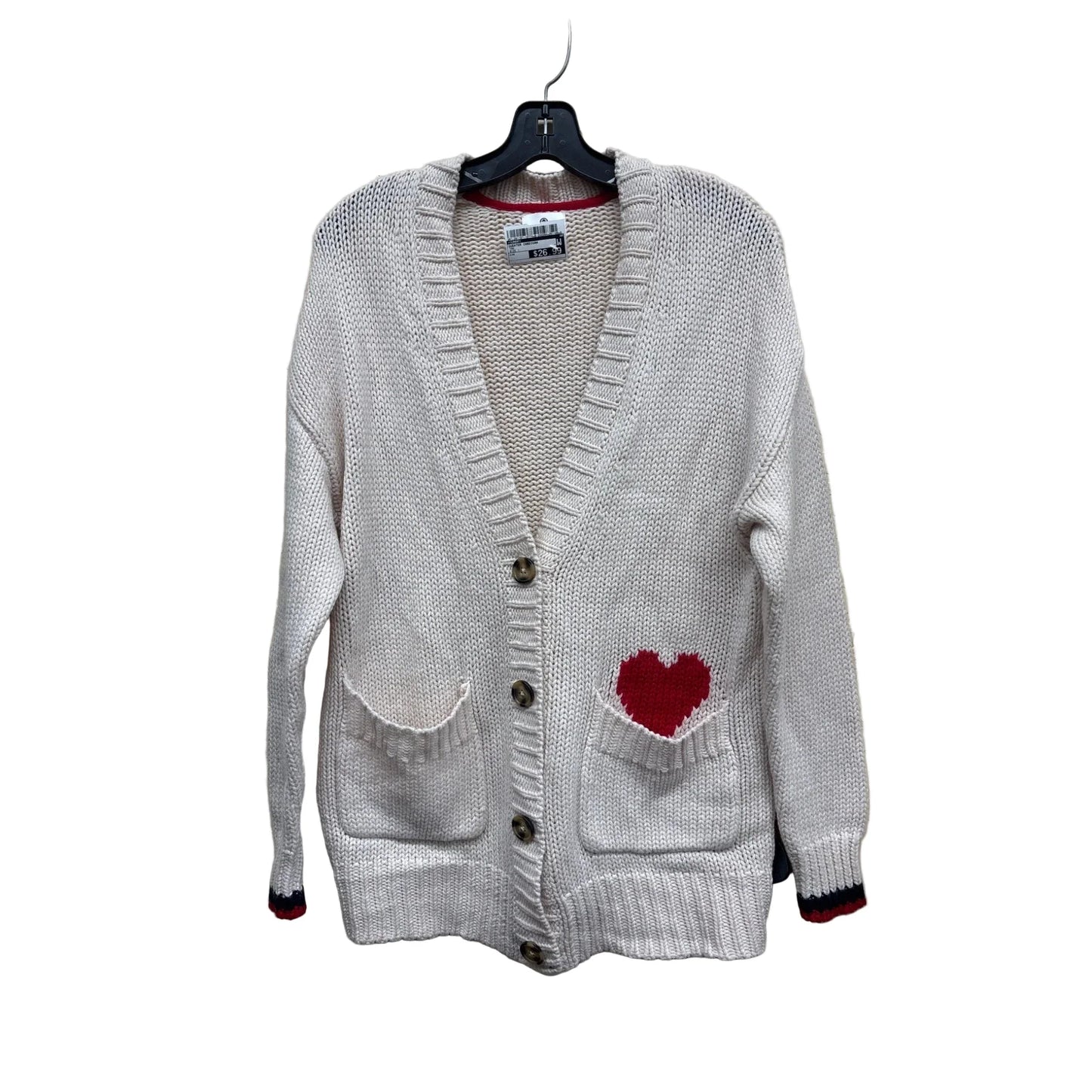 Sweater Cardigan By Sundry In Tan