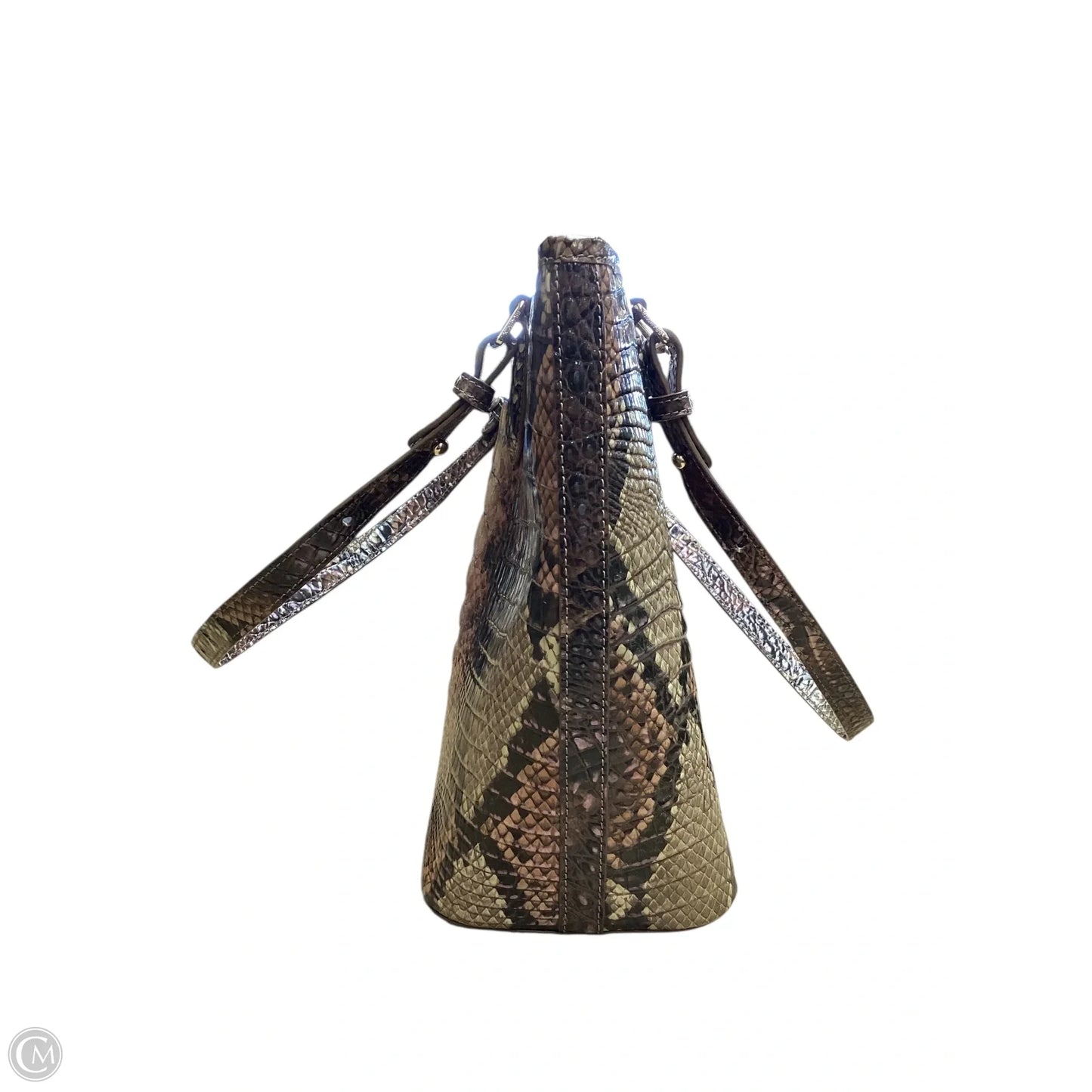 Handbag Designer By Brahmin, Size: Large