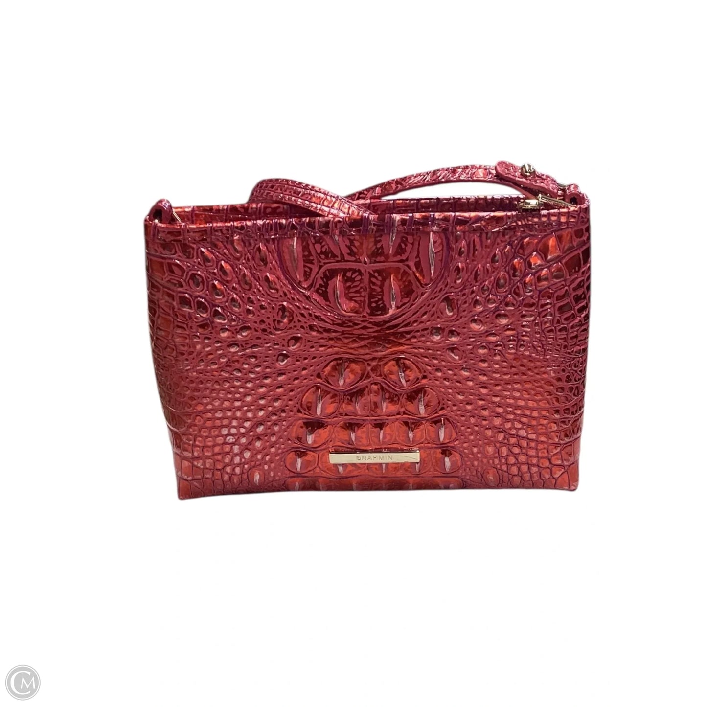 Handbag Designer By Brahmin, Size: Small