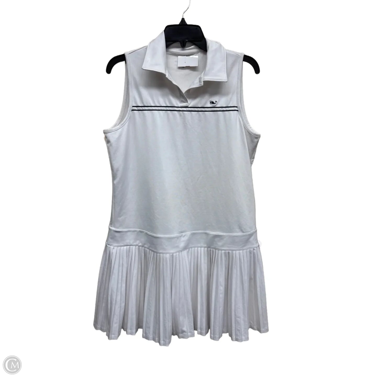 Athletic Dress By Vineyard Vines In White, Size: M
