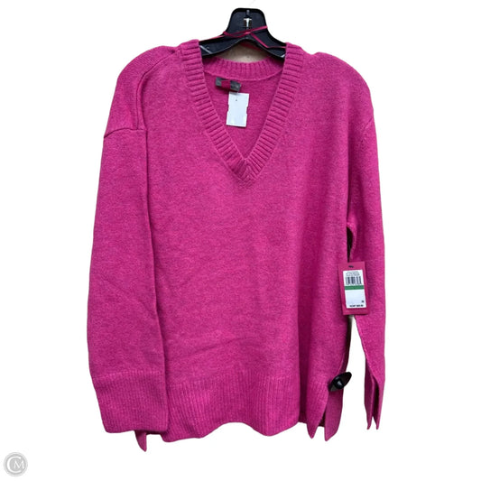 Sweater By Vince Camuto In Pink, Size: L
