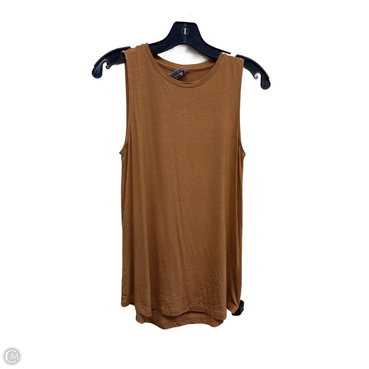Top Sleeveless By A New Day In Brown, Size: Xs