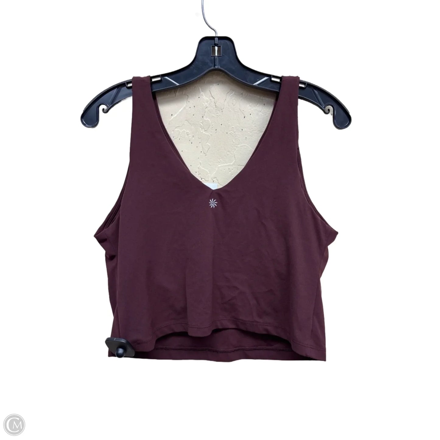 Athletic Tank Top By Athleta In Mauve, Size: Xl