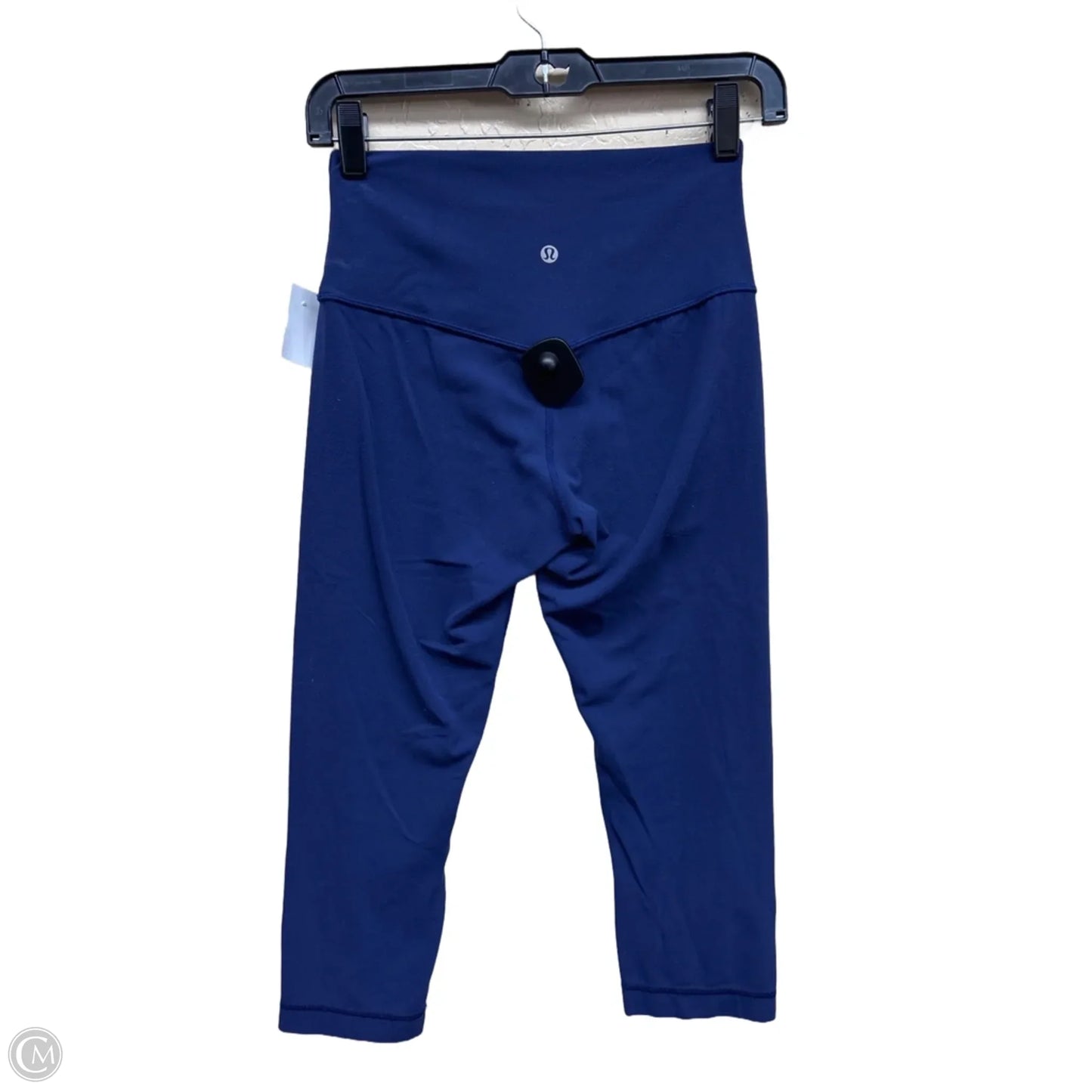 Athletic Capris By Lululemon In Navy, Size: 6