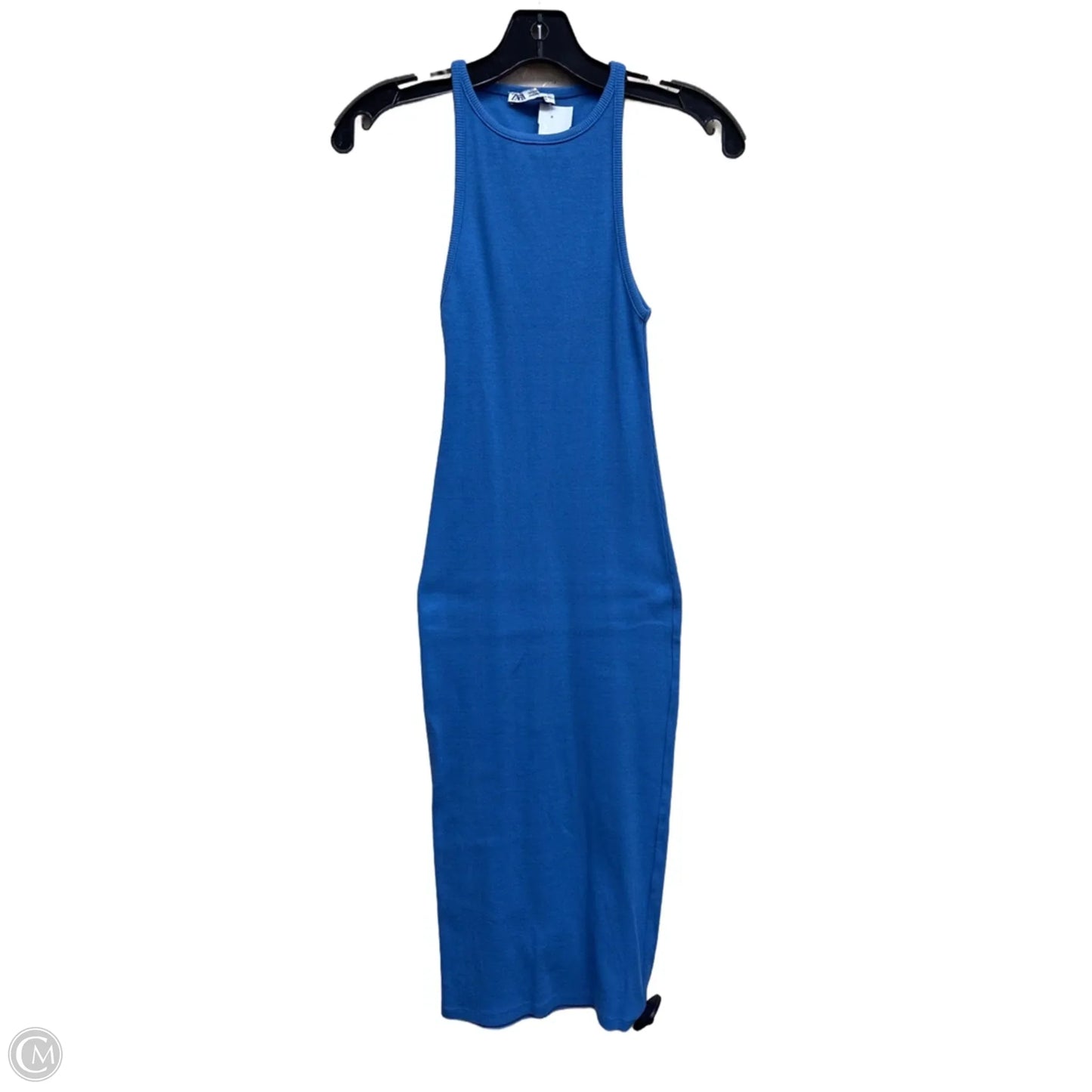 Dress Casual Maxi By Zara In Blue, Size: S