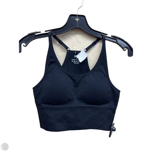 Athletic Bra By Clothes Mentor In Black, Size: M