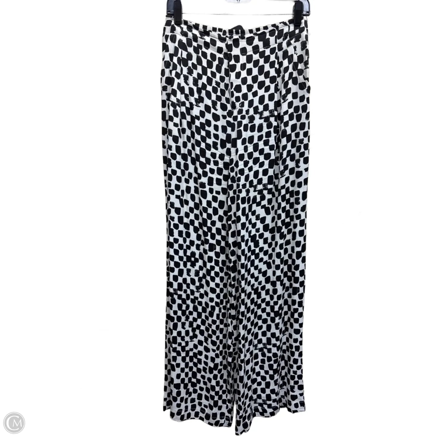 Pants Dress By Anthropologie In Black & Cream, Size: 6
