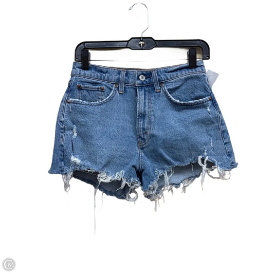 Shorts By Abercrombie And Fitch In Blue Denim, Size: 2