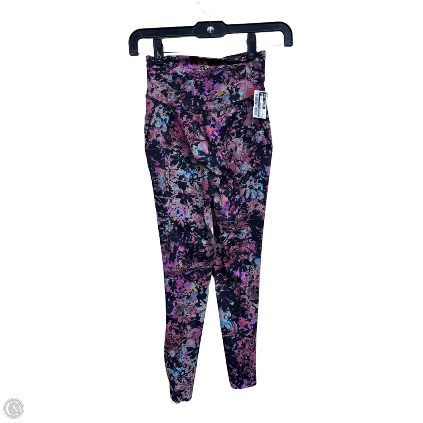 Athletic Leggings By Lululemon In Multi-colored, Size: 2