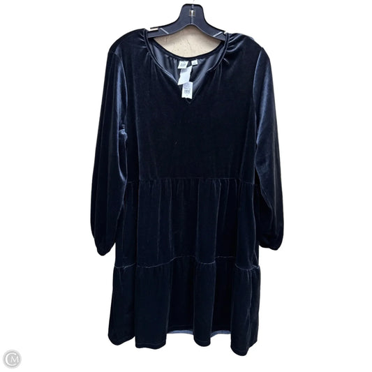 Dress Casual Midi By Gap In Black, Size: L