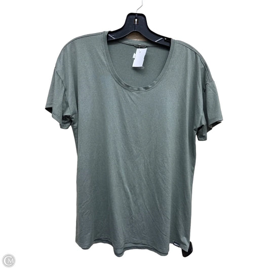 Top Short Sleeve By Rei In Green, Size: L