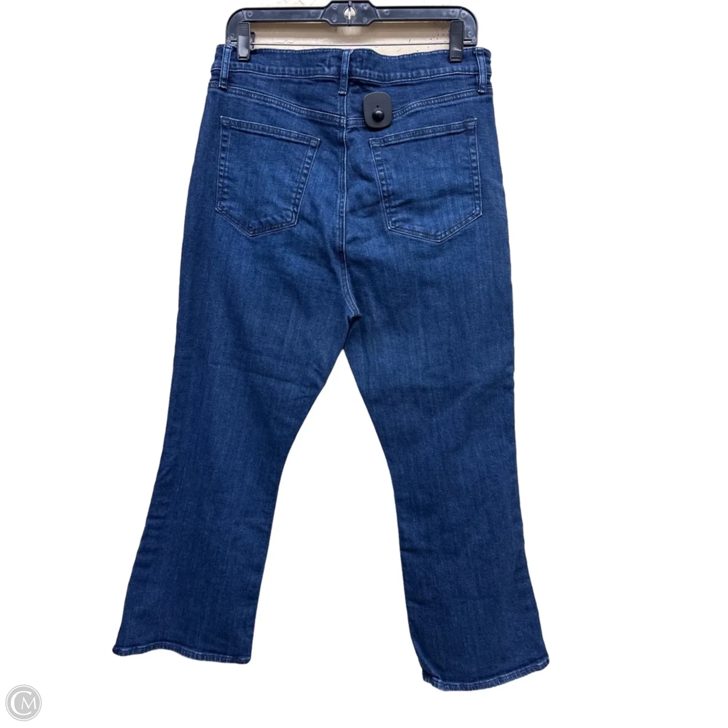 Jeans Straight By Loft In Blue Denim, Size: 12