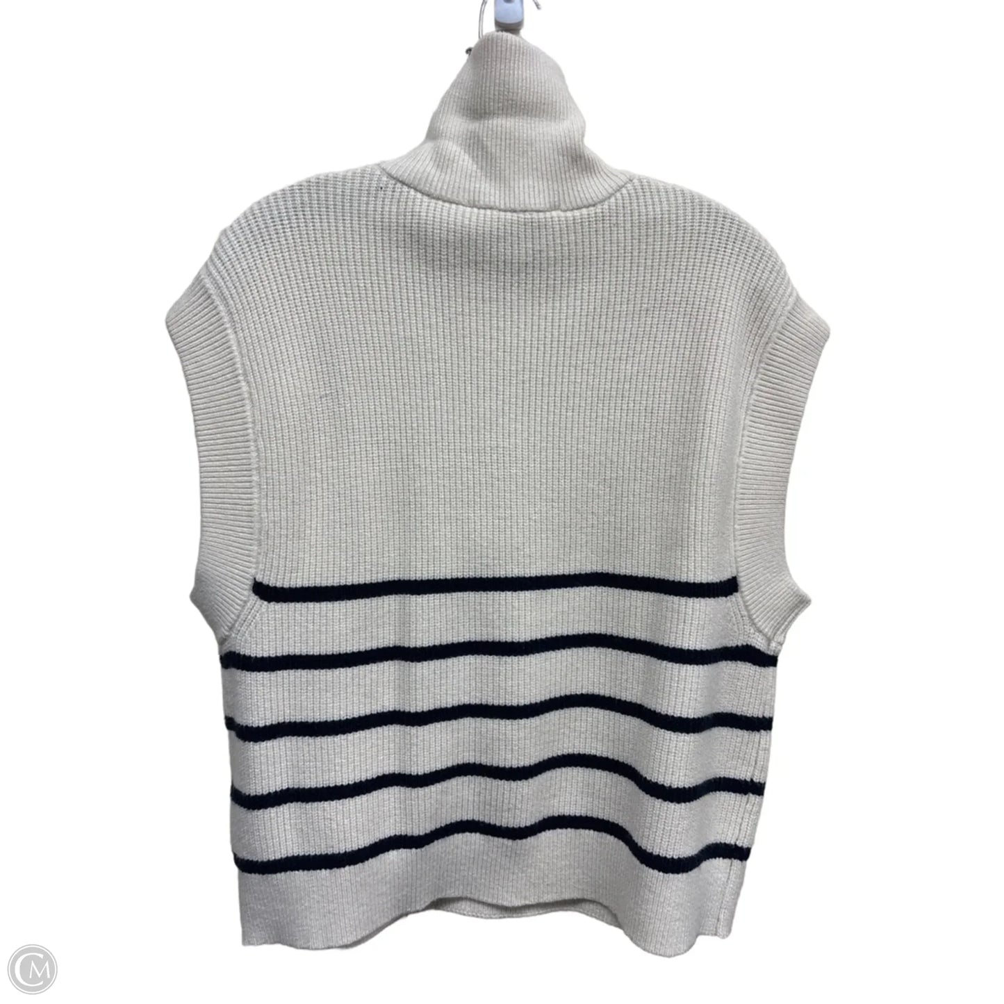 Vest Sweater By Zara In Cream, Size: S