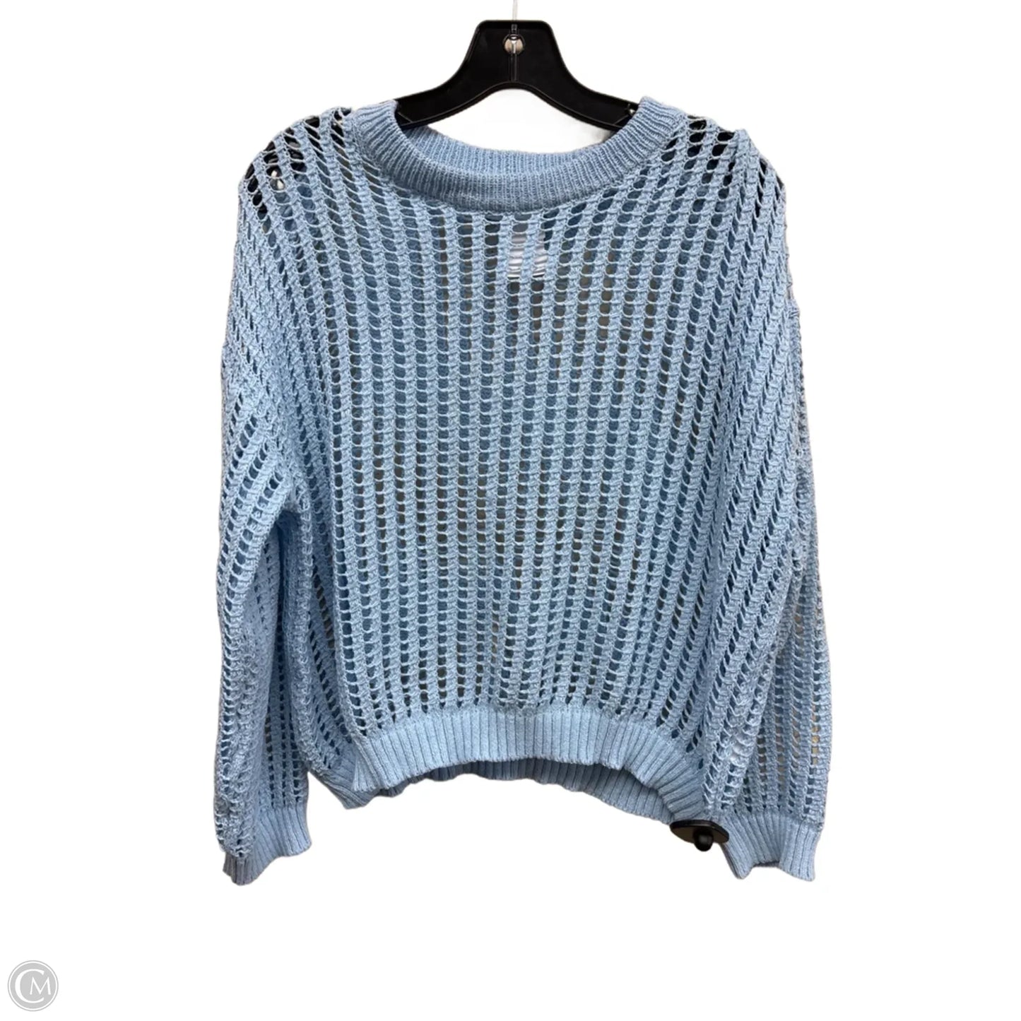 Sweater By Miracle In Blue, Size: S