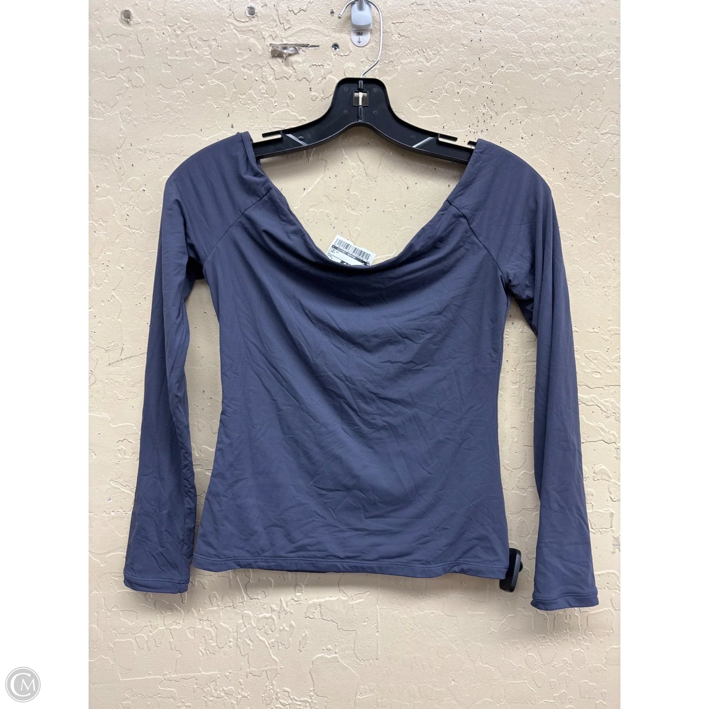 Top Long Sleeve By Clothes Mentor In Grey, Size: L