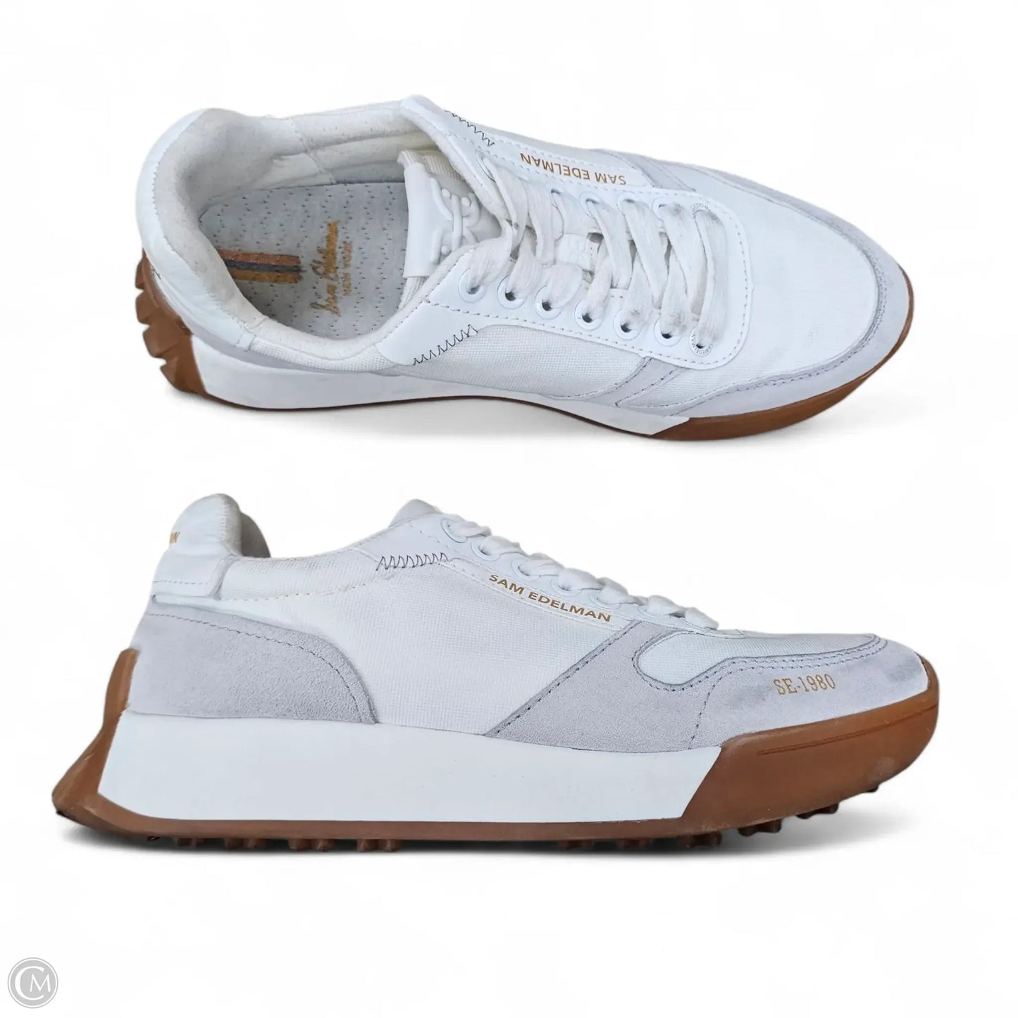 Shoes Sneakers By Sam Edelman In White, Size: 7