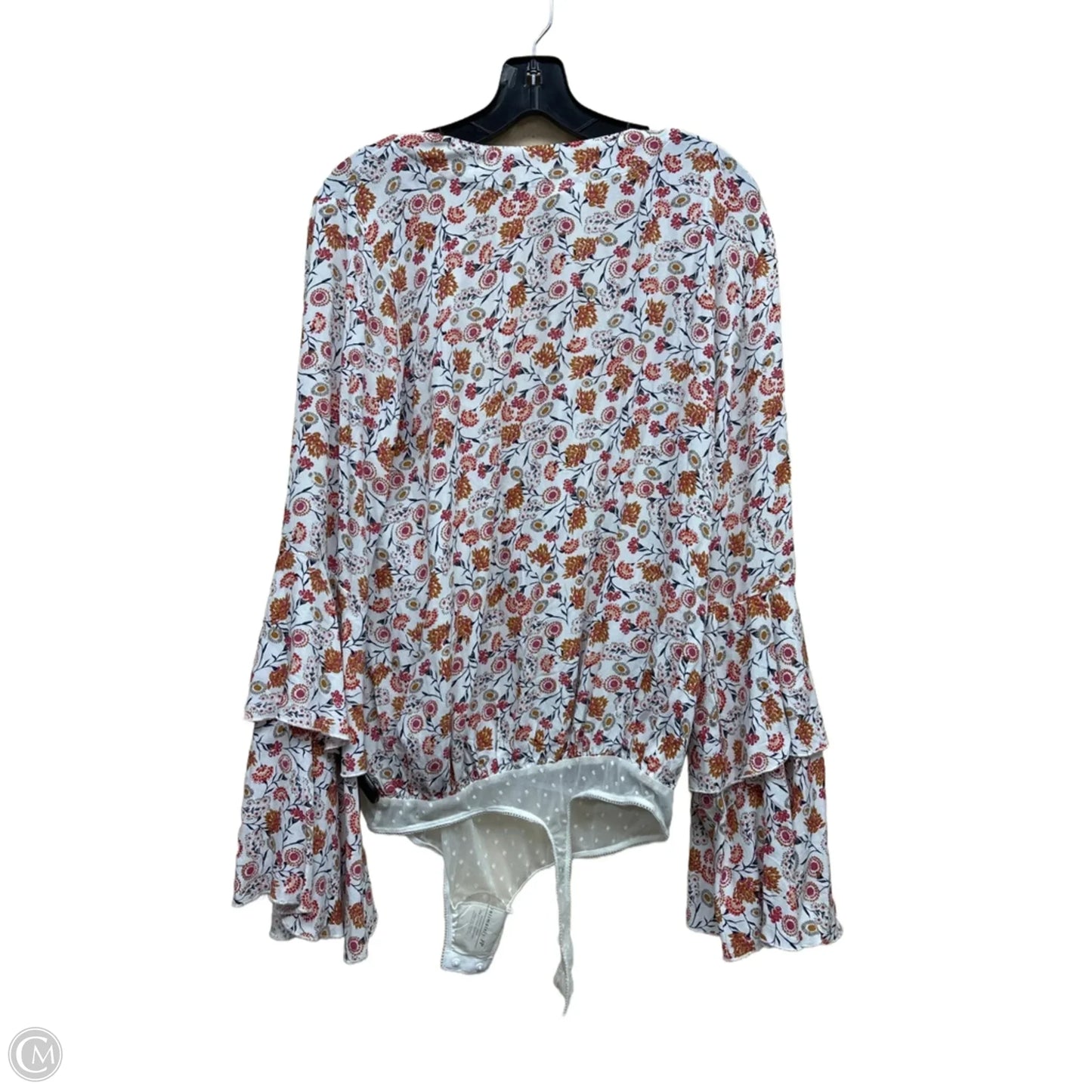 Bodysuit By Free People In Floral Print, Size: L