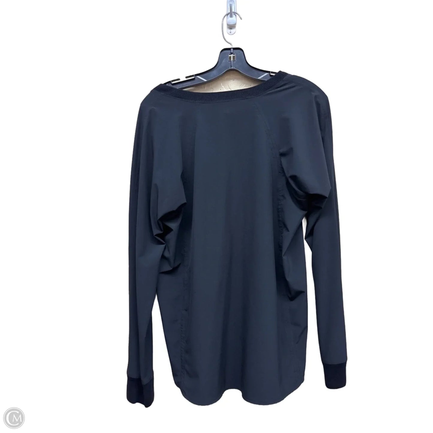 Top Long Sleeve By Athleta In Black, Size: S