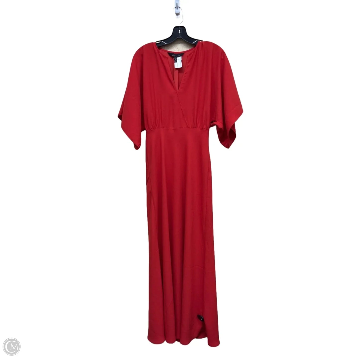 Dress Casual Maxi By White House Black Market In Orange, Size: 0