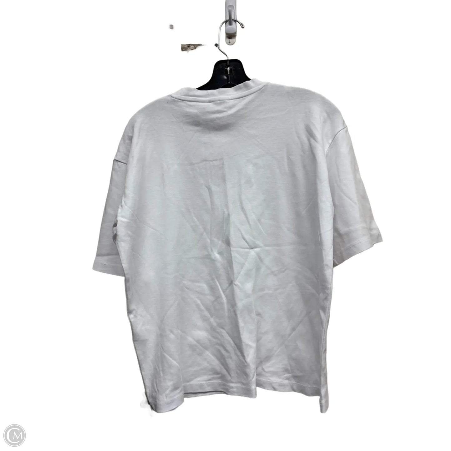 Top Short Sleeve By Clothes Mentor In White, Size: S