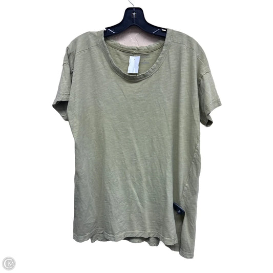 Top Short Sleeve By Pilcro In Green, Size: M