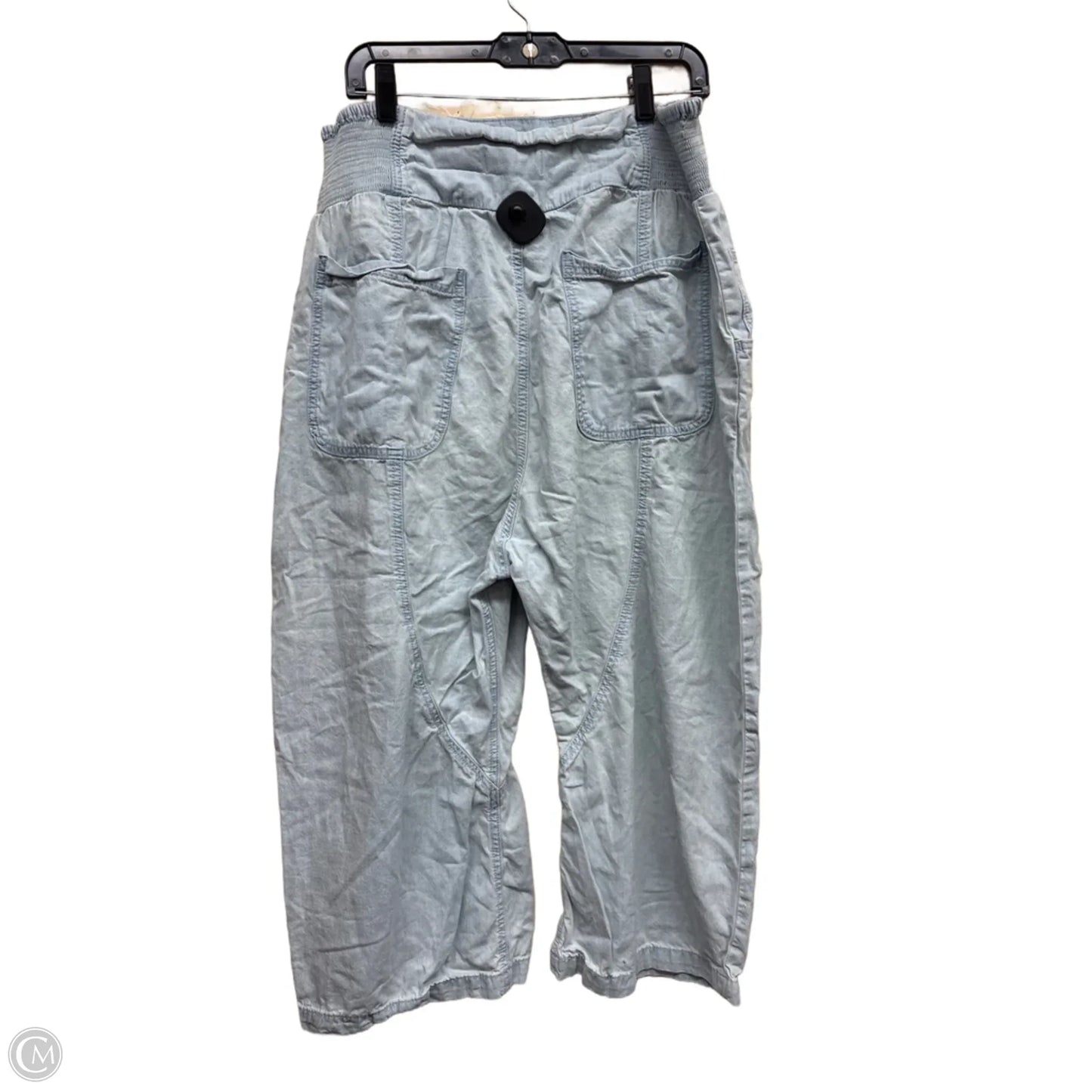 Jeans Wide Leg By We The Free In Blue Denim, Size: Xl