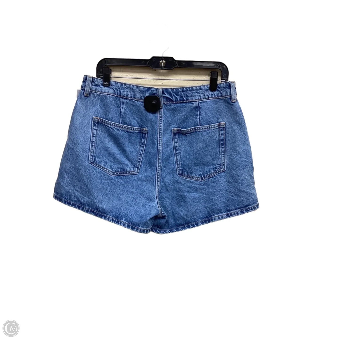 Skort By Zara In Blue Denim, Size: L