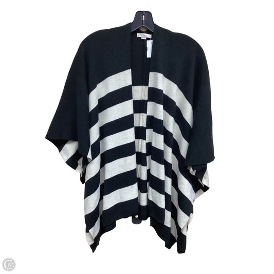 Sweater By Loft In Black & Cream, Size: S