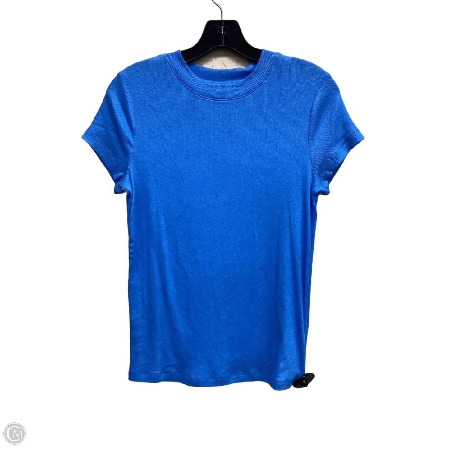 Top Short Sleeve By A New Day In Black, Size: M