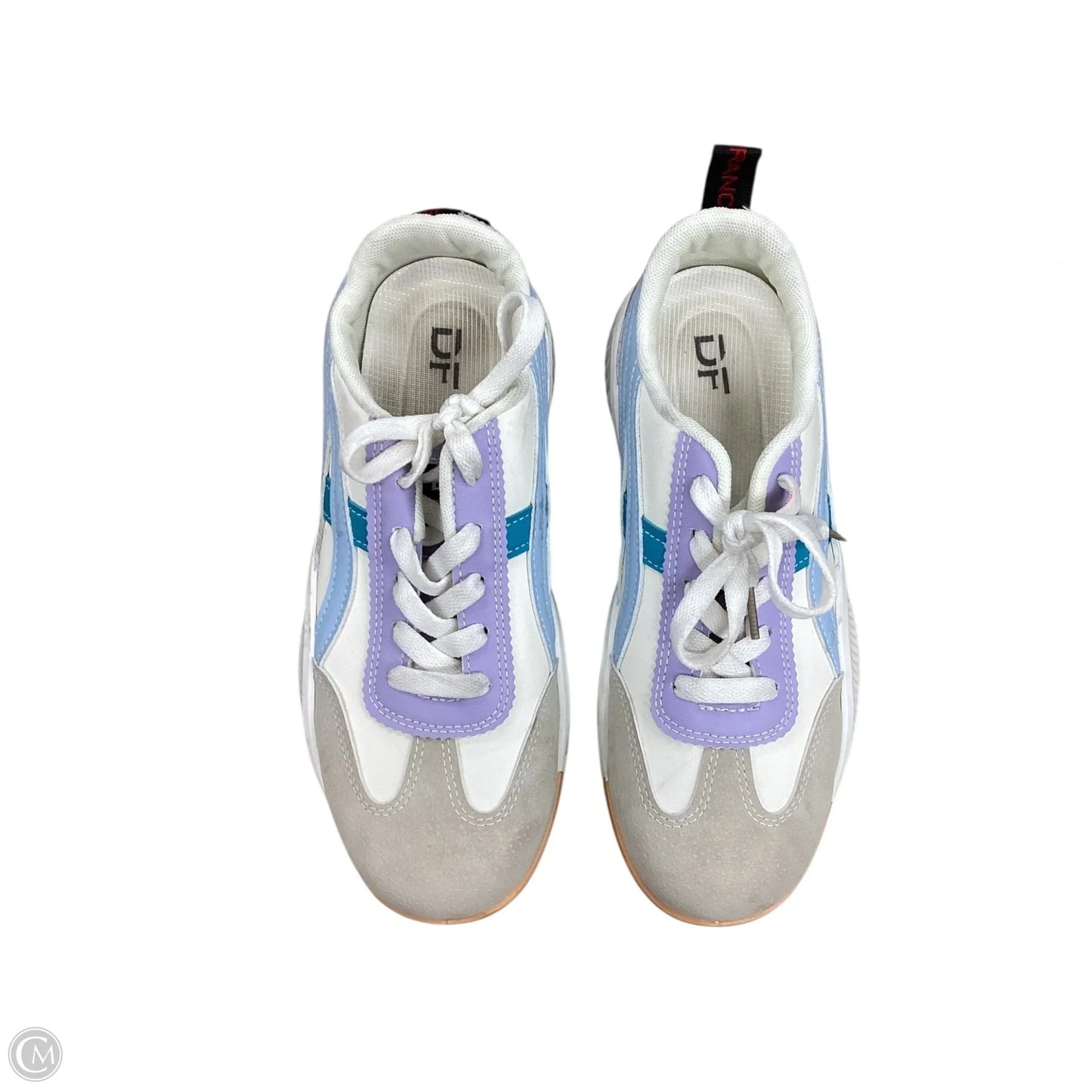 Shoes Sneakers By Clothes Mentor In Multi-colored, Size: 8.5