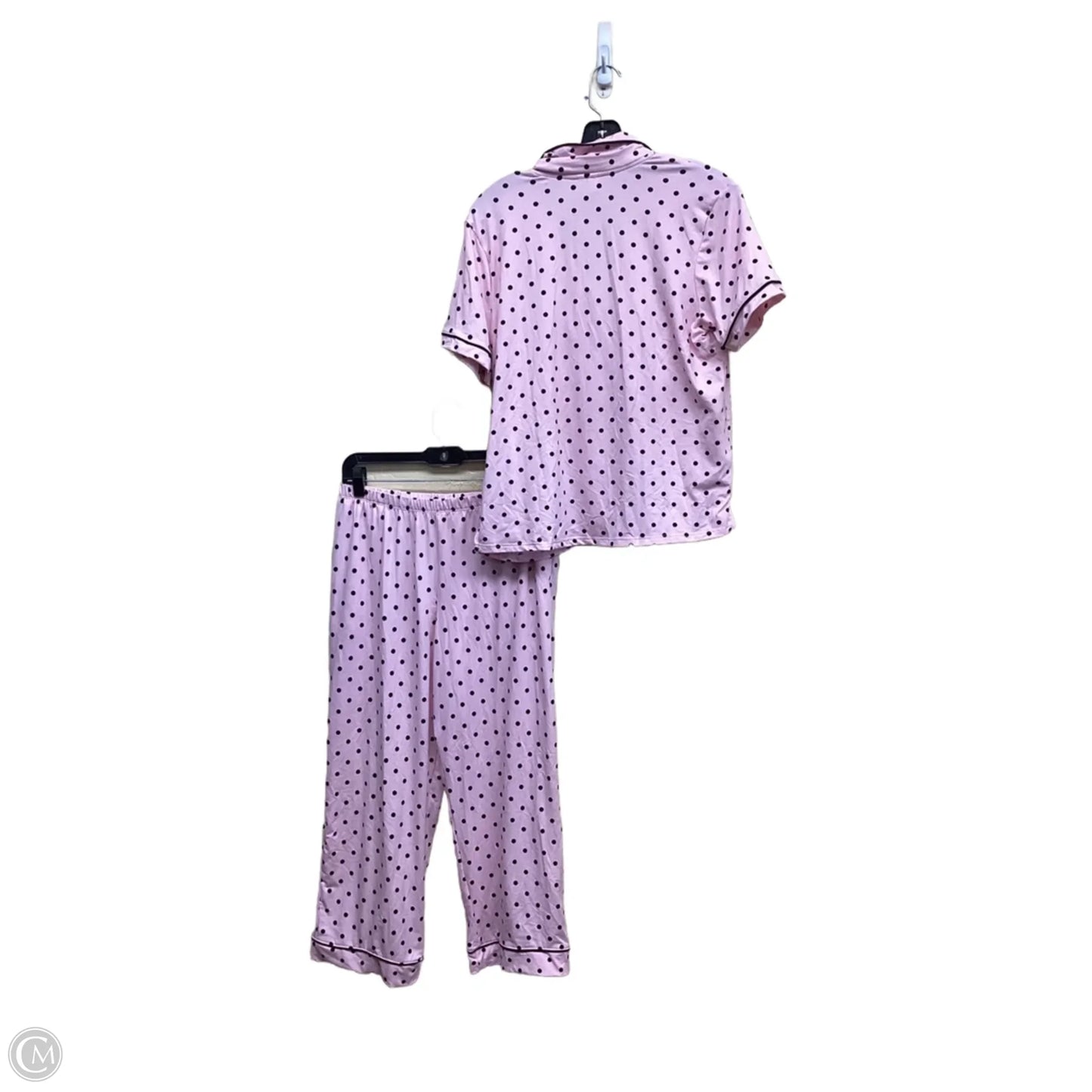 Pajamas 2pc By Joyspun In Polkadot Pattern, Size: M