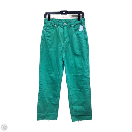 Jeans Straight By Blanknyc In Green Denim, Size: 4