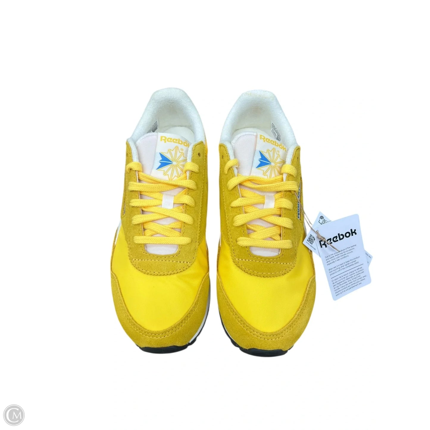 Shoes Athletic By Reebok In Yellow, Size: 9