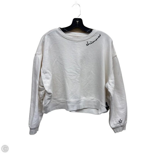 Sweater By Pilcro In Cream, Size: Xs