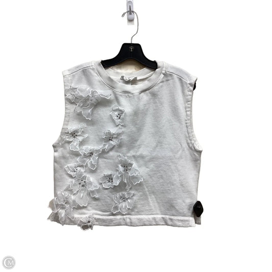 Top Sleeveless By Anthropologie In Cream, Size: Xs