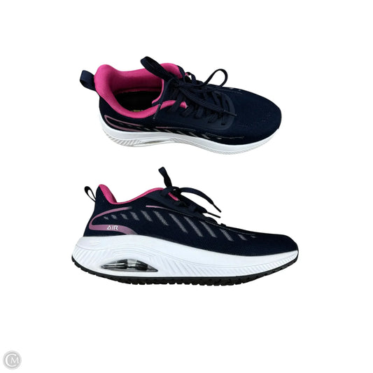 Shoes Athletic By Clothes Mentor In Blue & Pink, Size: 7