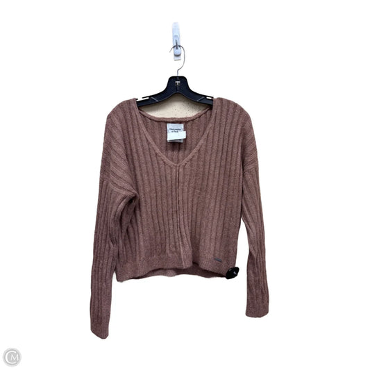 Sweater By Abercrombie And Fitch In Brown, Size: S