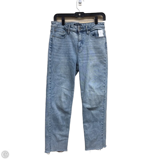 Jeans Straight By Calvin Klein In Blue Denim, Size: 6