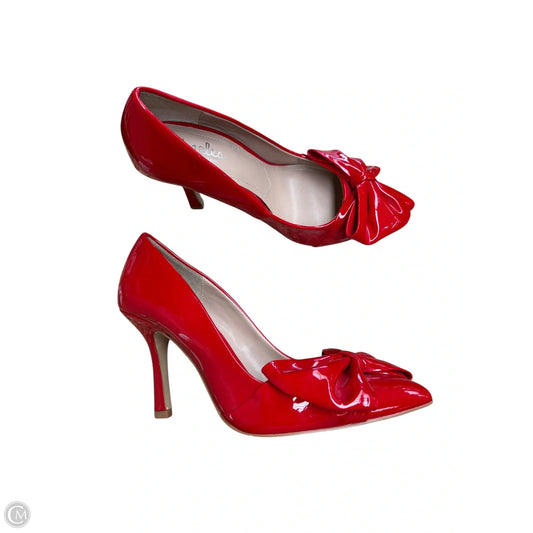 Shoes Heels Stiletto By Charles By Charles David In Red, Size: 7