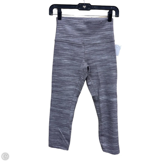 Athletic Leggings By Lululemon In Grey, Size: 6