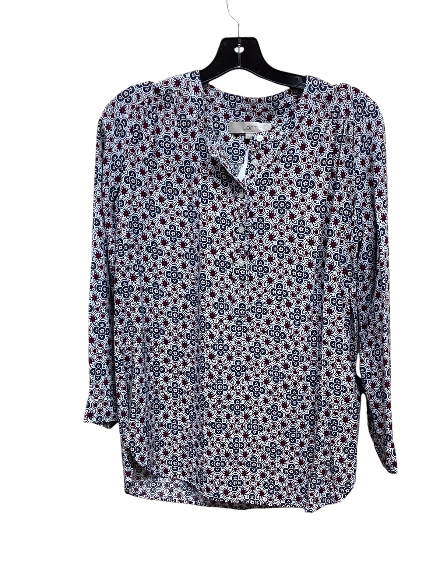 Top Long Sleeve By Loft In Multi-colored, Size: Sp