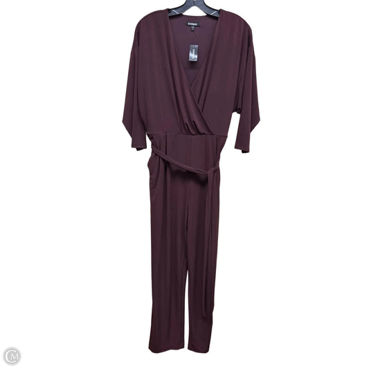 Jumpsuit By Express In Purple, Size: L