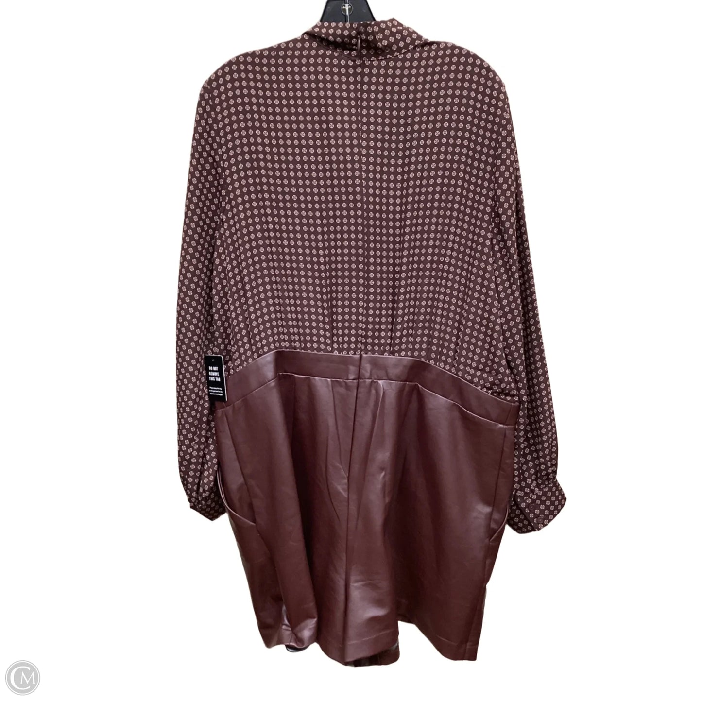 Romper By Express In Brown, Size: Xl