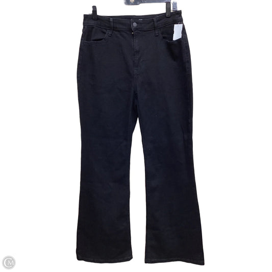 Jeans Flared By Old Navy In Black Denim, Size: 12