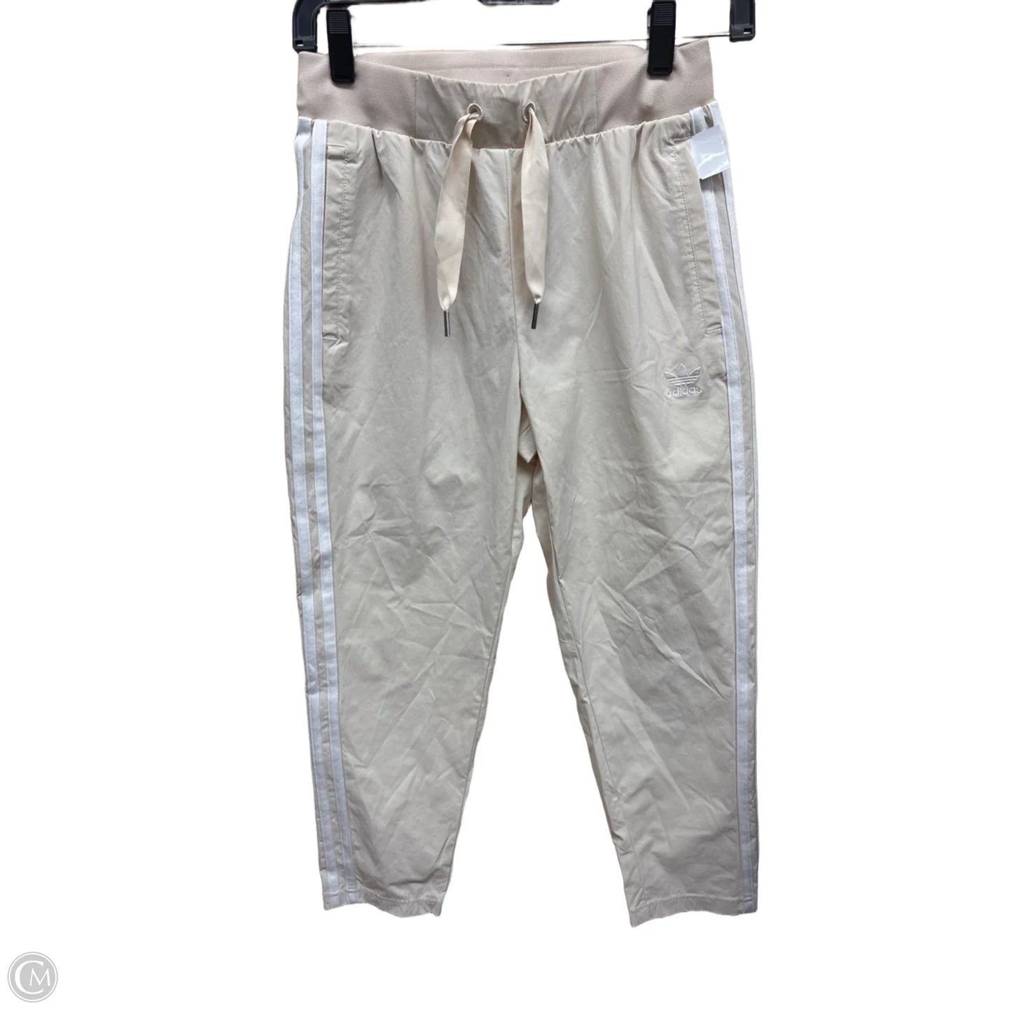 Athletic Pants By Adidas In Cream, Size: 4