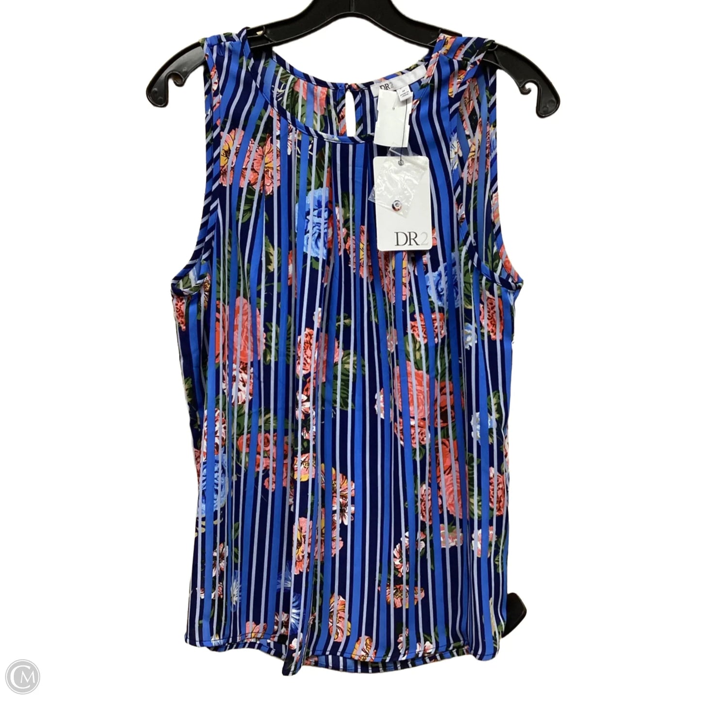 Top Sleeveless By Dr2 In Multi-colored, Size: M